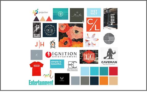 logo design mood board examples