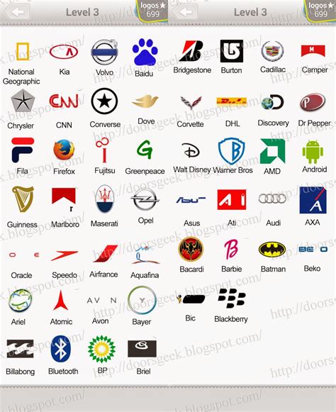 logos quiz level 3 answers