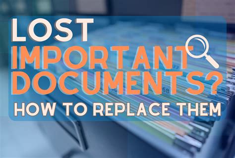 Lost documents on a table