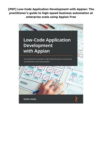 low code application development with appian pdf