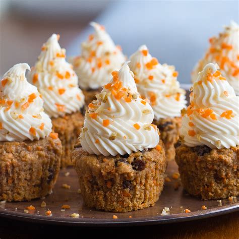 low fat carrot cake cupcakes