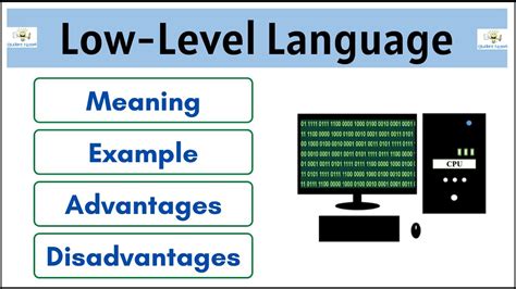 low level language examples