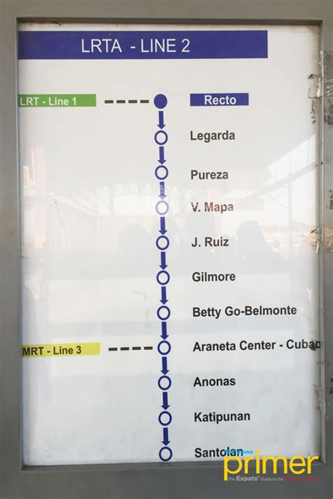 lrt 2 stations list in order from baclaran