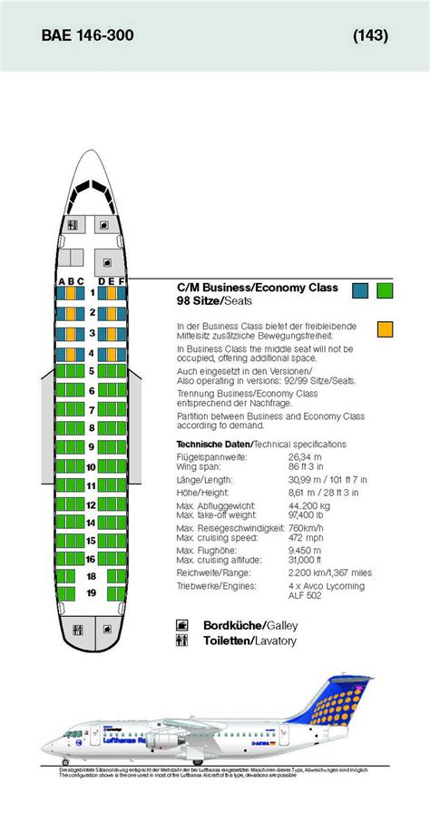 Lufthansa Airlines Seating Chart
