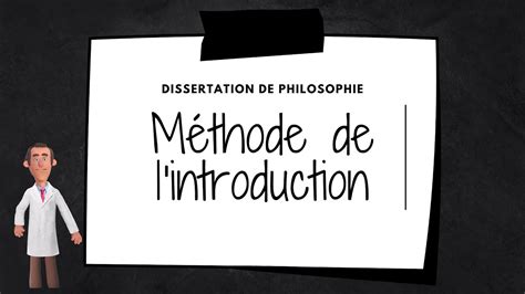 méthode introduction dissertation philosophie