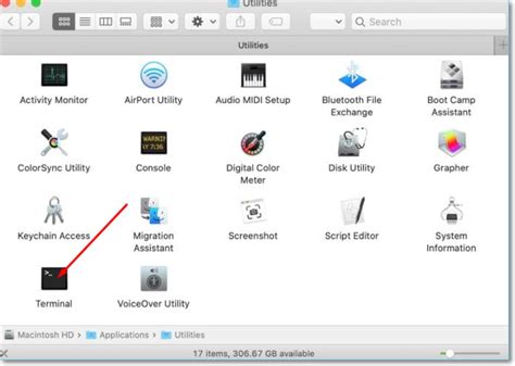 mac open file from terminal