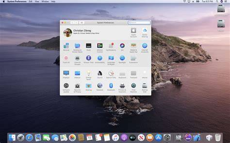 UI Sistem macOS