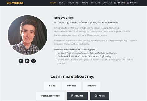 machine learning portfolio examples