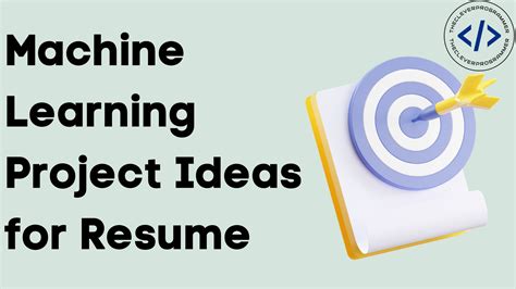 machine learning project ideas for resume