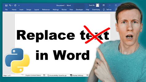 macro to replace text in multiple word documents