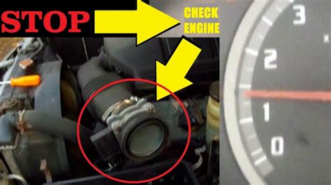 maf sensor and check engine light