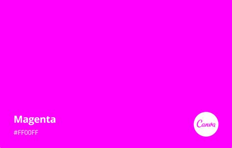 magenta color code in canva