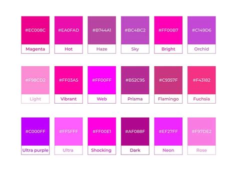 magenta color code in photoshop