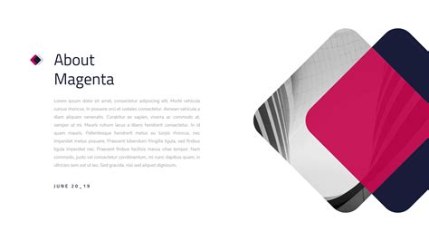 Magenta Powerpoint Template