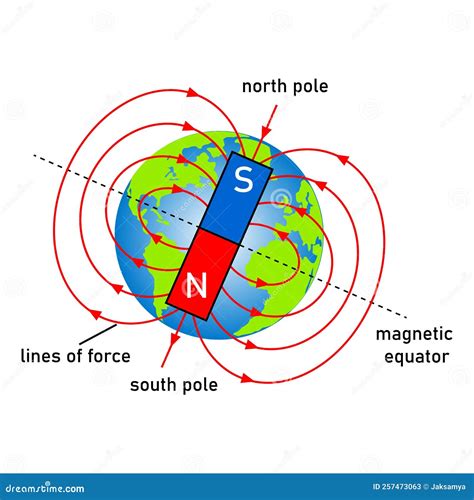 magnetic poles