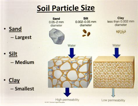magnified soil particles