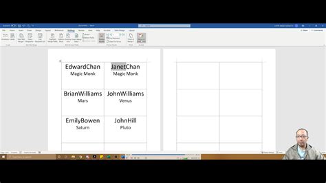 mail merge in word with multiple records