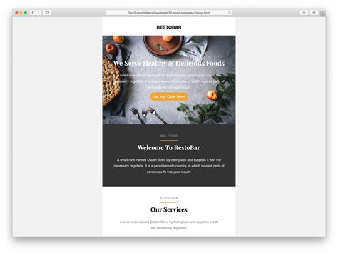 mailchimp email templates examples