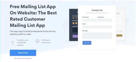 mailing list app