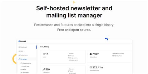 mailing list software open source