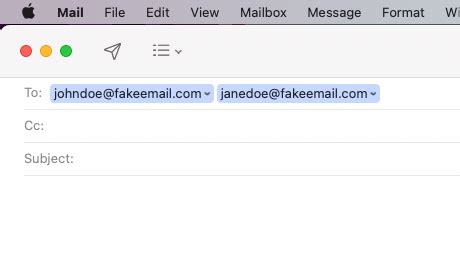 mailto link code