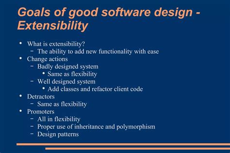 main goal of software architecture