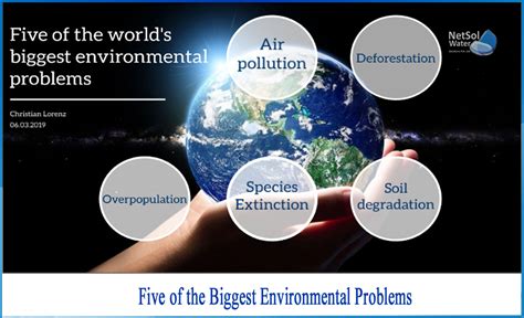 major environmental problems and solutions