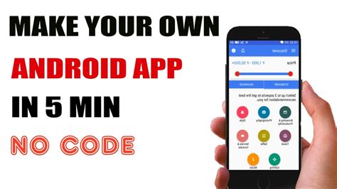make android app no code
