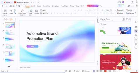 make ppt from word file ai