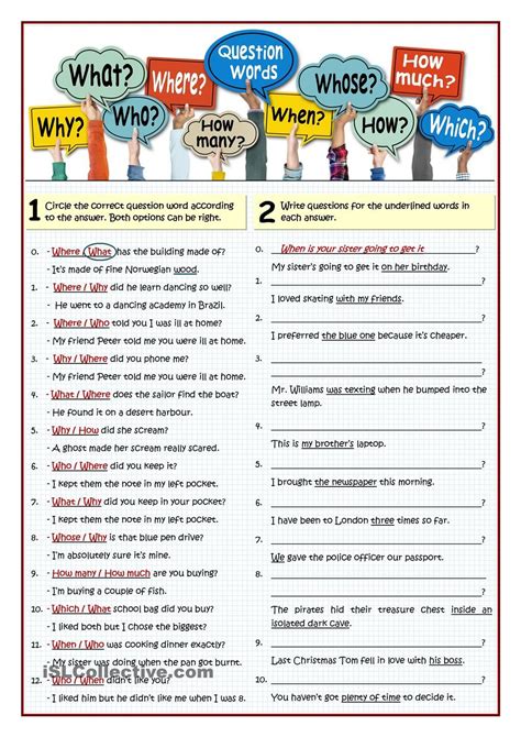 make question with these words use is or are