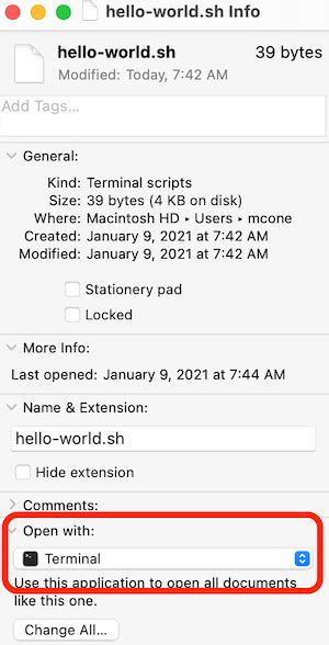 make script executable mac