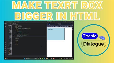 make text box bigger android