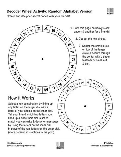 make your own decoder message