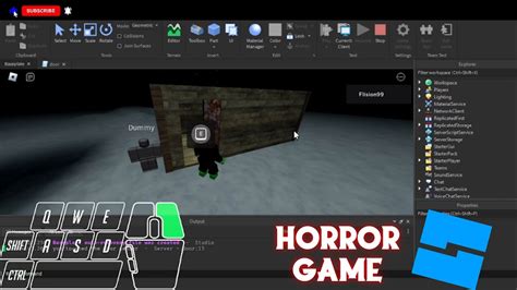 making a horror game in roblox studio