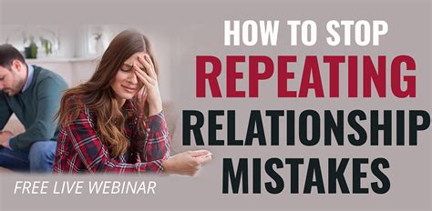 man repeating relationship mistakes