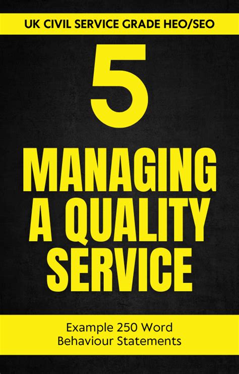 managing a quality service heo example