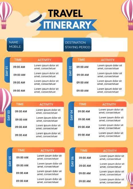 manfaat itinerary perjalanan