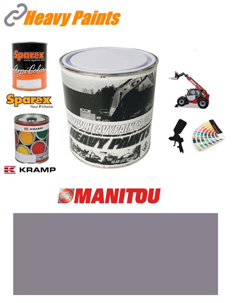 manitou grey paint ral code