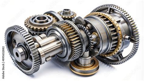 Side view of a manual transmission