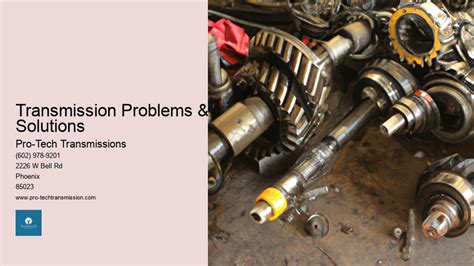manual transmission problems and solutions pdf