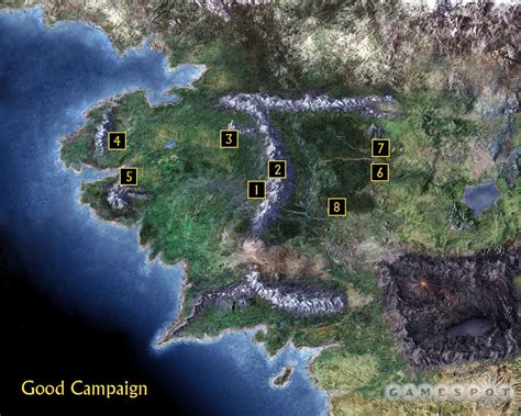 map battle for the middle earth