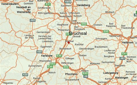 map bruchsal