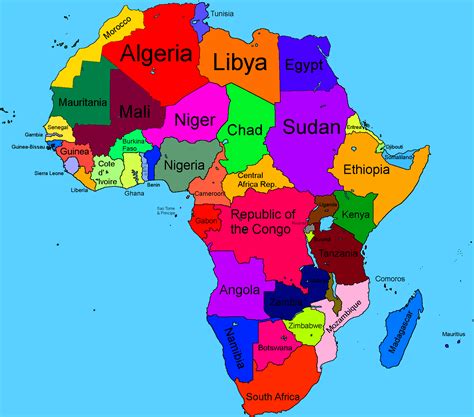 map game africa