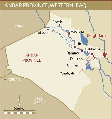 map of anbar province
