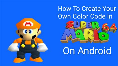 mario color code generator