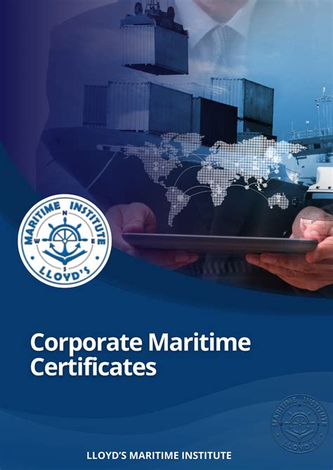 maritime certificate