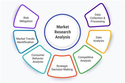 Magnifying glass over a chart, representing market research