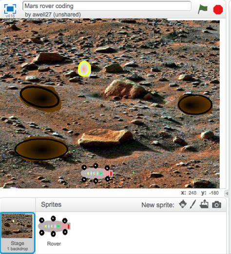 mars rover programming language