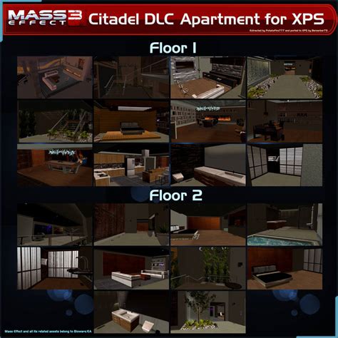 Mass Effect 3 Apartment Catalog