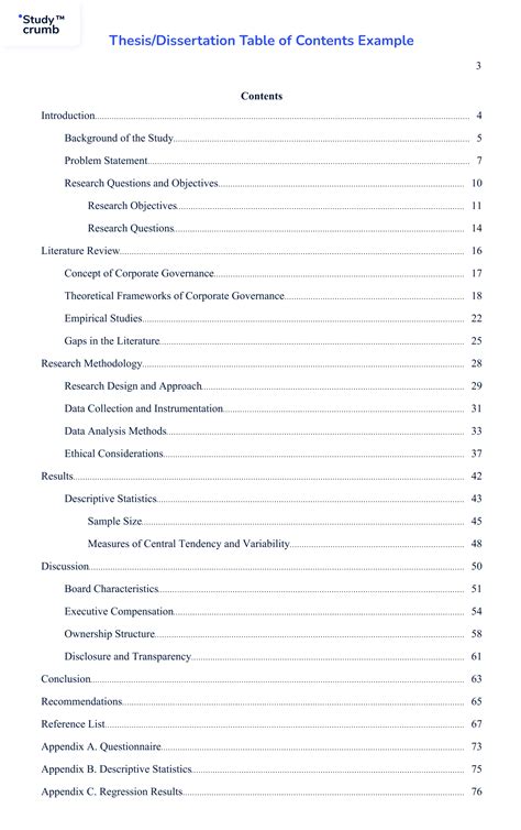 master thesis contents example